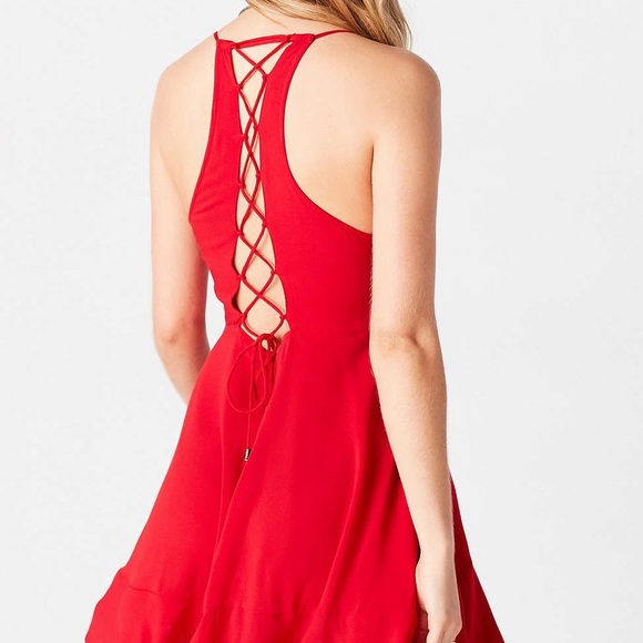 Kimchi Blue red mini dress - Picture 4 of 4